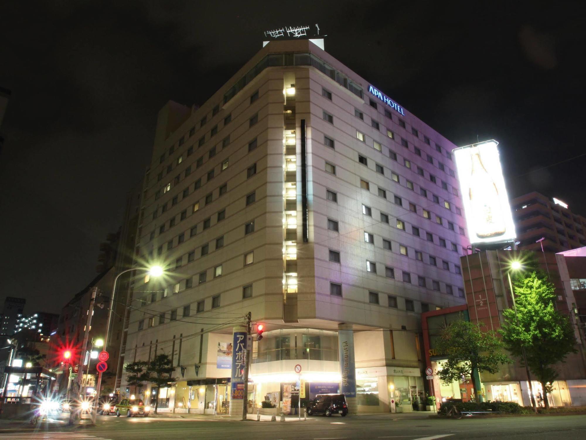 Apa Hotel Fukuoka Watanabedori Ekimae Excellent Exterior photo